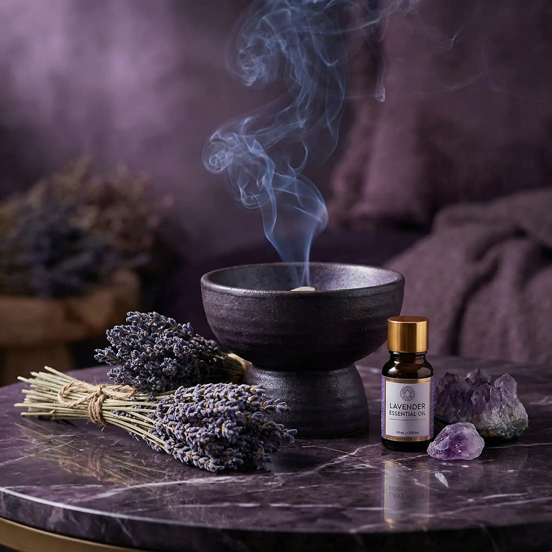 助眠薰衣草香薰 - 传教士式示意图 | 灵性好物